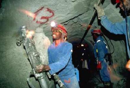 Gyémánt bánya Dél_Afrikában