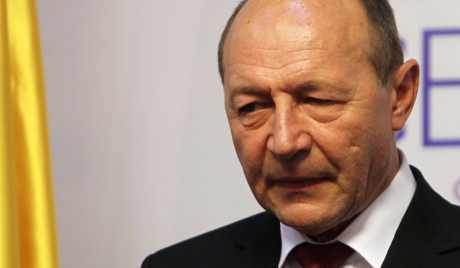 Traian Basescu román elnök _ Fotó_EPA