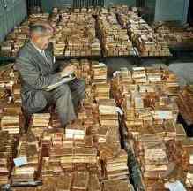 Ez Federal Reserve birtokában lévő arany - voltaképp mind a kínaiaké