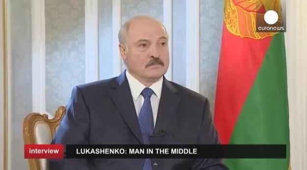 Alexandr Lukasenko, az interjúban