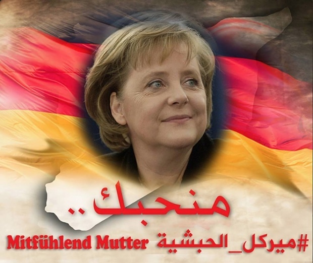 A 'könyörületes Mama Merkel, a migránsok hőse